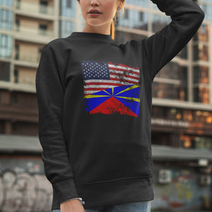 Réunion USA Flag Sweatshirt