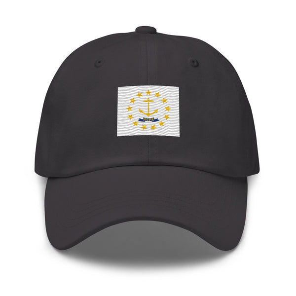 Rhode Island State Flag Cap - Adjustable Embroidered Dad Hat