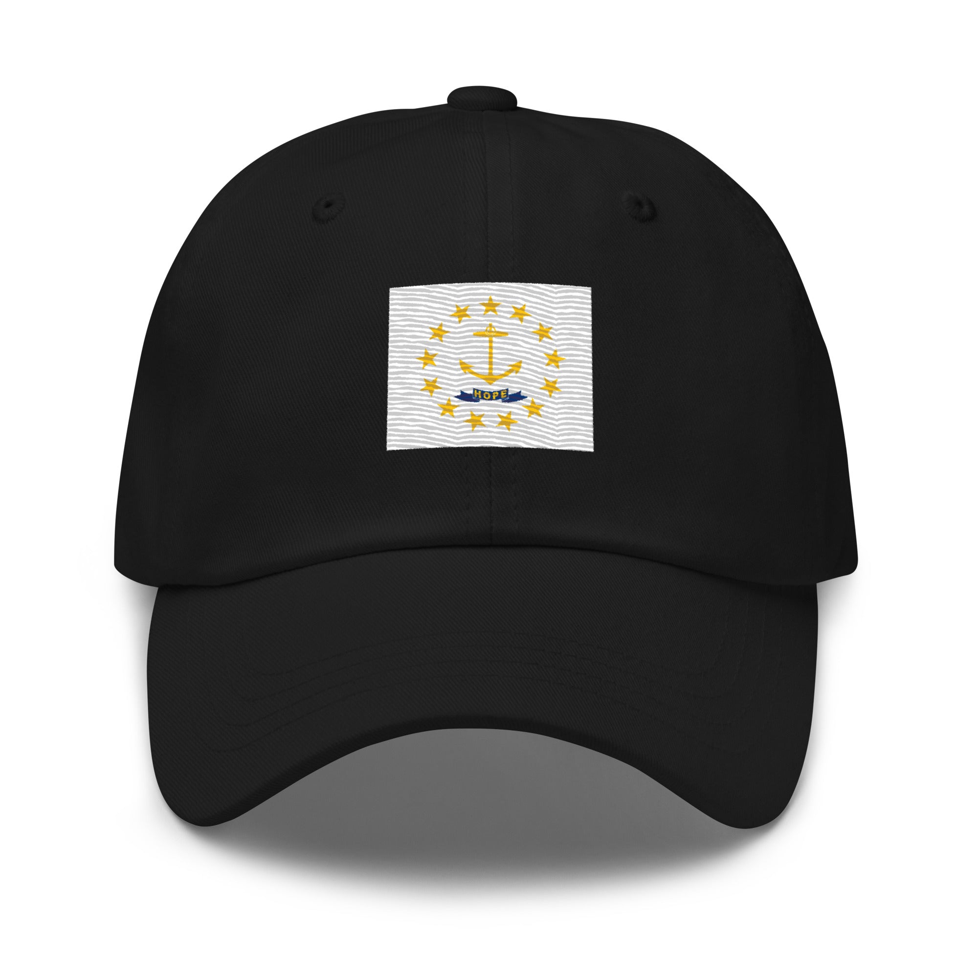 Rhode Island State Flag Cap - Adjustable Embroidered Dad Hat