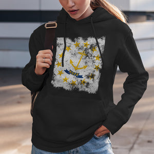 Rhode Island State Flag Hoodie