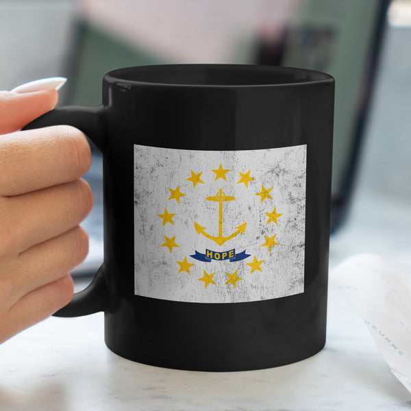Rhode Island State Flag Mug