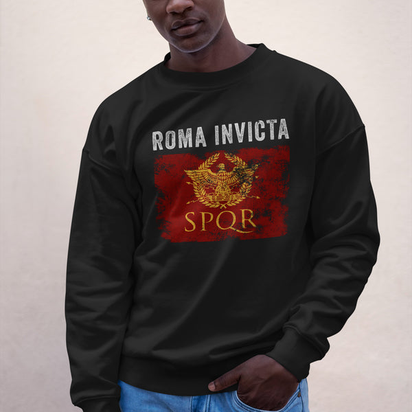 Roma Invicta SPQR Flag Sweatshirt