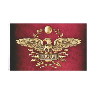 Roman Empire SPQR Flag Collection - 90x150cm(3x5ft) - 60x90cm(2x3ft)
