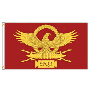 Roman Empire SPQR Flag Collection - 90x150cm(3x5ft) - 60x90cm(2x3ft)