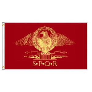 Roman Empire SPQR Flag Collection - 90x150cm(3x5ft) - 60x90cm(2x3ft)