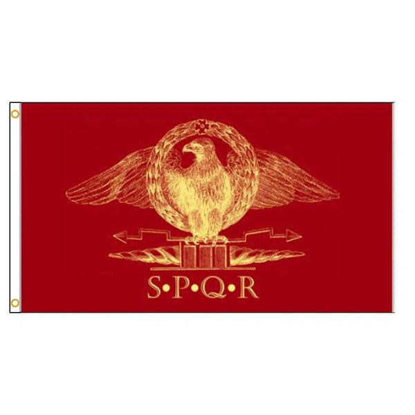 Roman Empire SPQR Flag Collection - 90x150cm(3x5ft) - 60x90cm(2x3ft)