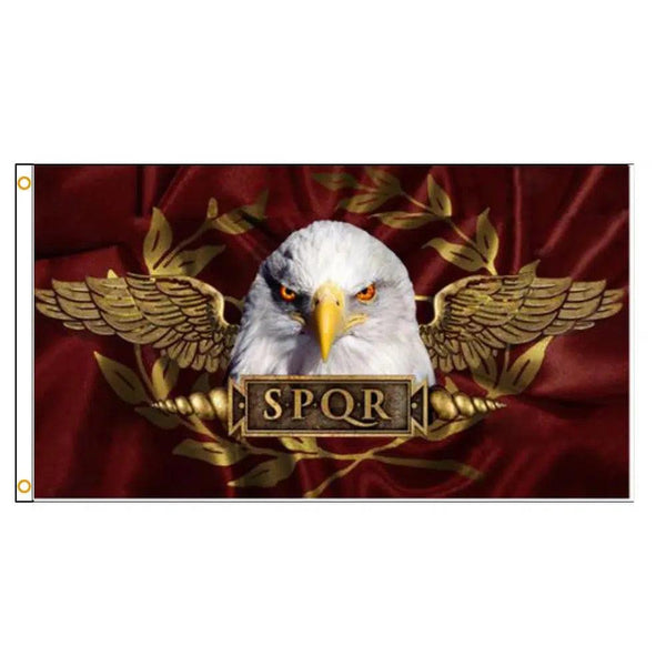 Roman Empire SPQR Flag Collection - 90x150cm(3x5ft) - 60x90cm(2x3ft)
