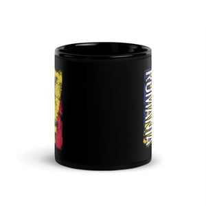 Romania Flag - Distressed Flag Mug