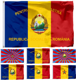 Romania Military Flags - 90x150cm(3x5ft) - 60x90cm(2x3ft)