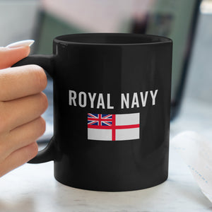 Royal Navy White Ensign Flag Mug