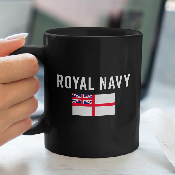 Royal Navy White Ensign Flag Mug