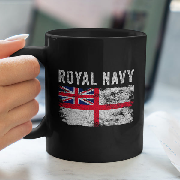 Royal Navy White Ensign Flag Mug