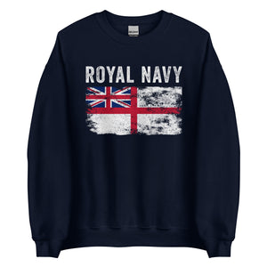 Royal Navy White Ensign Flag Sweatshirt