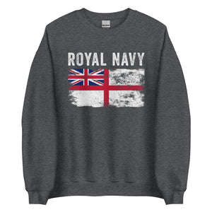 Royal Navy White Ensign Flag Sweatshirt