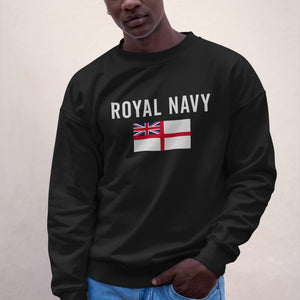 Royal Navy White Ensign Flag Sweatshirt