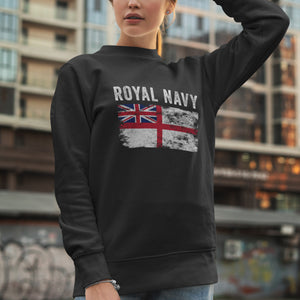 Royal Navy White Ensign Flag Sweatshirt