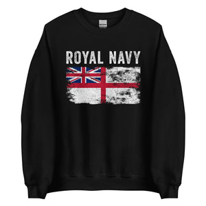 Royal Navy White Ensign Flag Sweatshirt