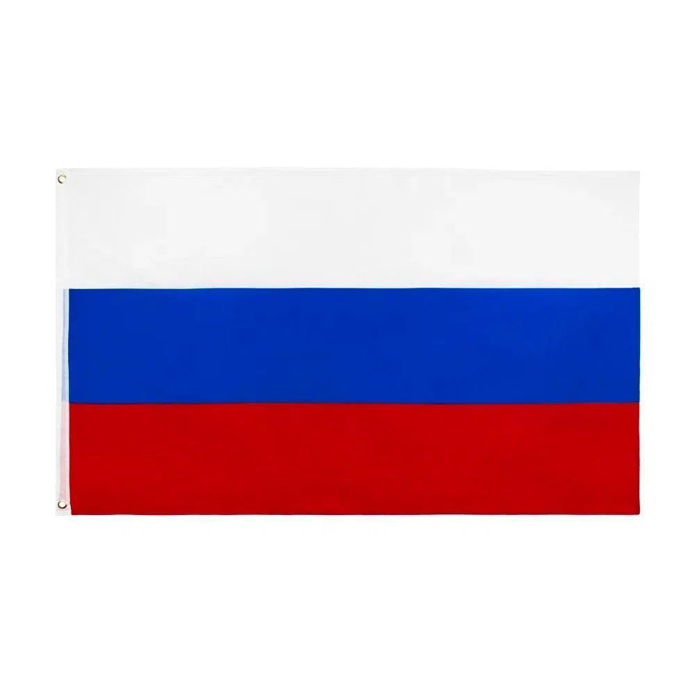 Bandiera Russia-Austria 90x150 Cm, In Poliestere Resistente, Con Doppio Orlo E 2 Occhielli Metallici, Ideale Per Eventi E Tifoserie - 3