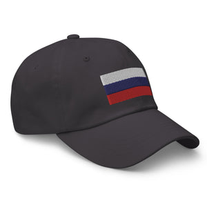 Russia Flag Cap - Adjustable Embroidered Dad Hat