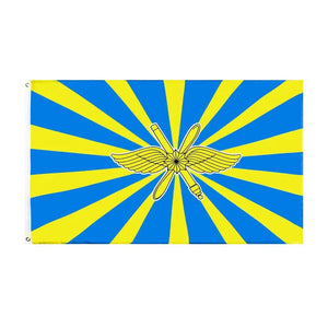 Cờ Không Quân Nga - 90x150cm(3x5ft) - 60x90cm(2x3ft)