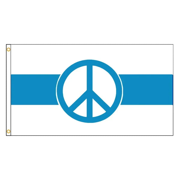 Russian Anti-War Peace Flag - 90x150cm(3x5ft) - 60x90cm(2x3ft)