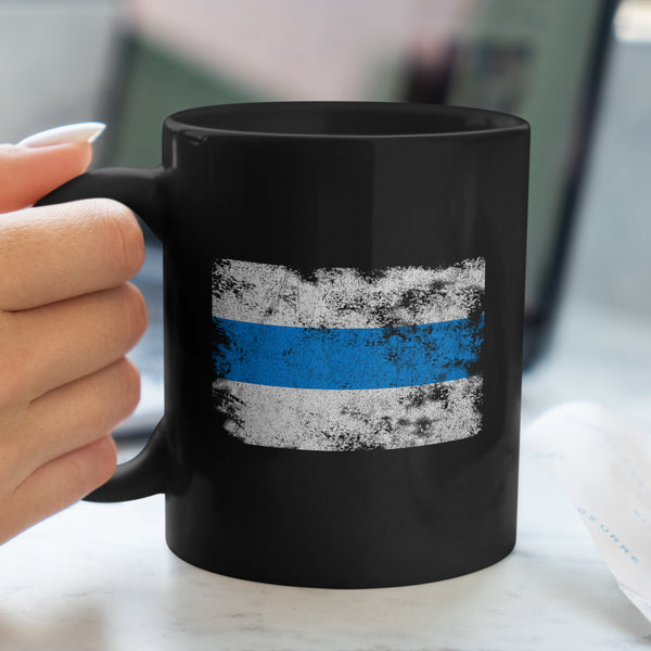 Russian Anti War - White Blue White Flag Mug