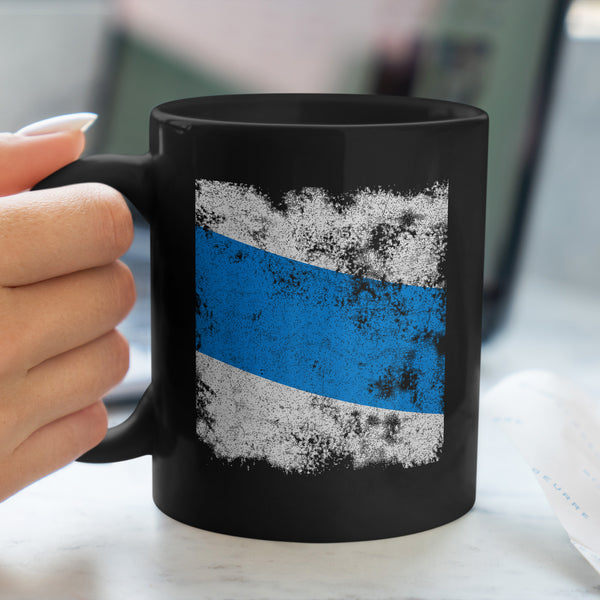 Russian Anti War - White Blue White Flag Mug