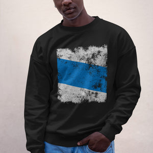 Russian Anti War - White Blue White Flag Sweatshirt