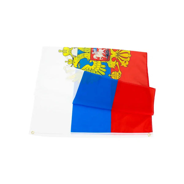 Russian Coat of Arms Flag - 90x150cm(3x5ft) - 60x90cm(2x3ft)