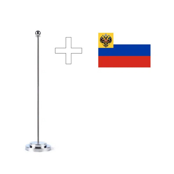 Russian Empire Desk Flag Collection - Small Office Table Flag