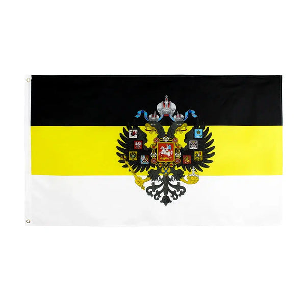 Russian Empire Flag - 90x150cm(3x5ft) - 60x90cm(2x3ft)