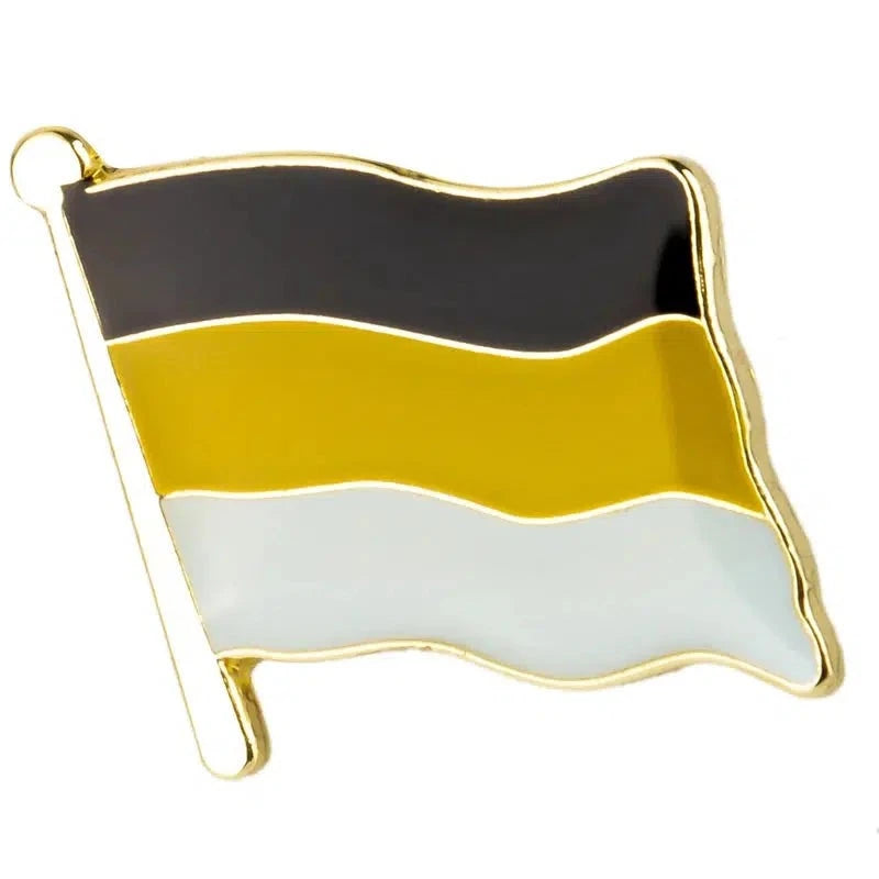 Russian Empire Flag Lapel Pin - Enamel Pin Flag