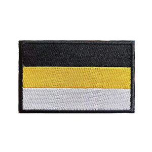 Russian Empire Flag Patch - Iron On/Hook & Loop Patch