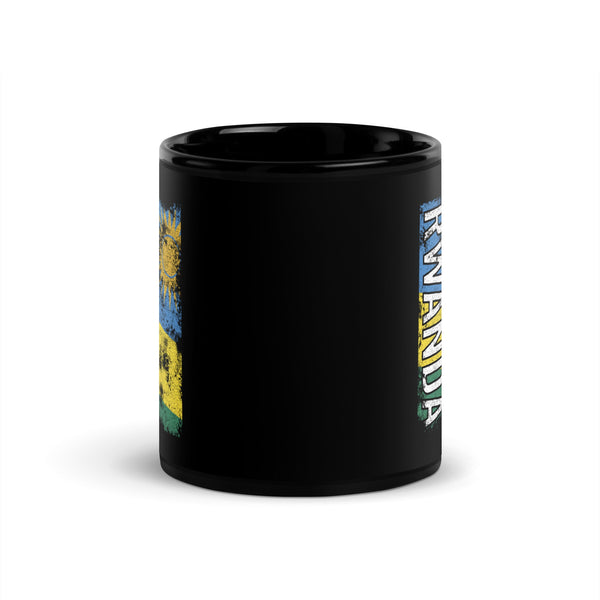 Rwanda Flag - Distressed Flag Mug