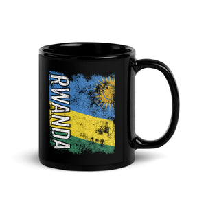 Rwanda Flag - Distressed Flag Mug