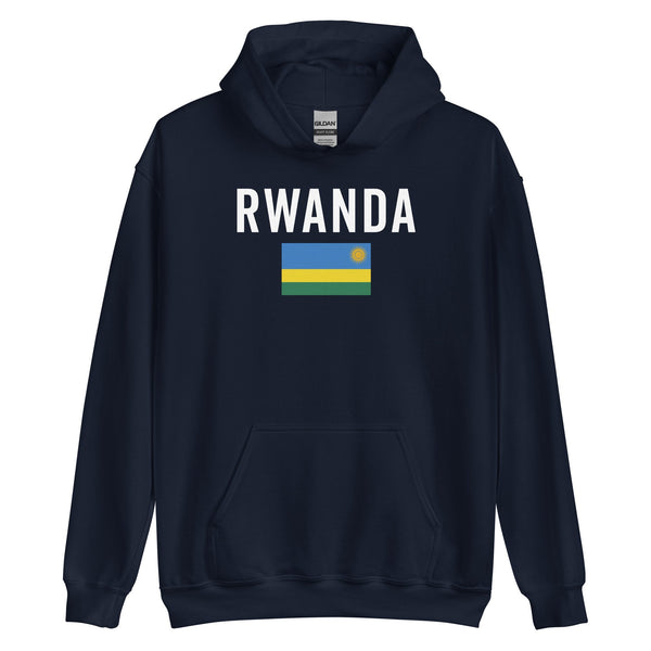 Rwanda Flag Hoodie