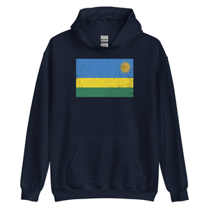 Rwanda Flag Hoodie