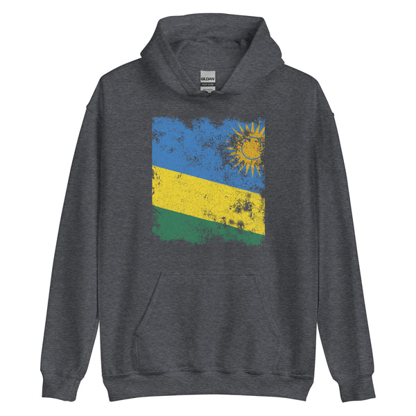 Rwanda Flag Hoodie