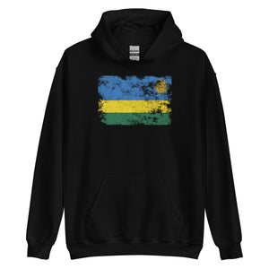 Rwanda Flag Hoodie