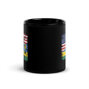 Rwanda USA Flag Mug