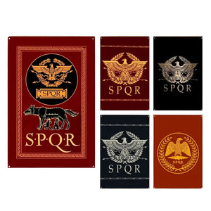 SPQR Flags - Roman Empire Flags - 90x150cm(3x5ft) - 60x90cm(2x3ft)