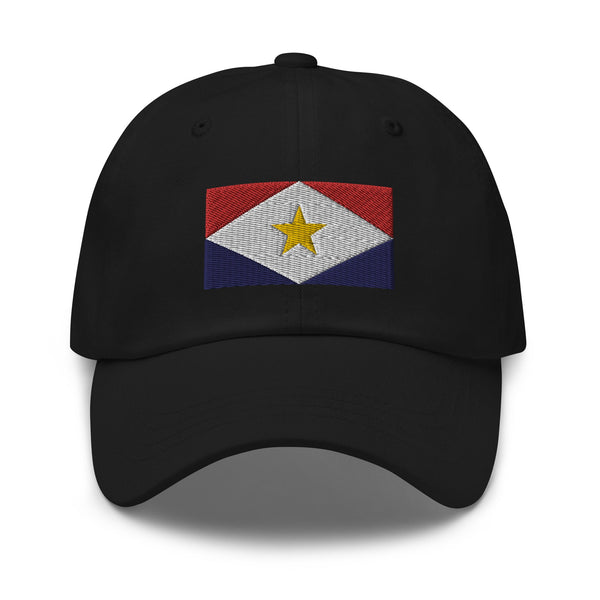 Saba Flag Cap - Adjustable Embroidered Dad Hat