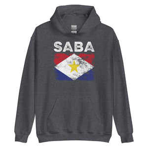 Saba Flag Distressed - Saban Flag Hoodie