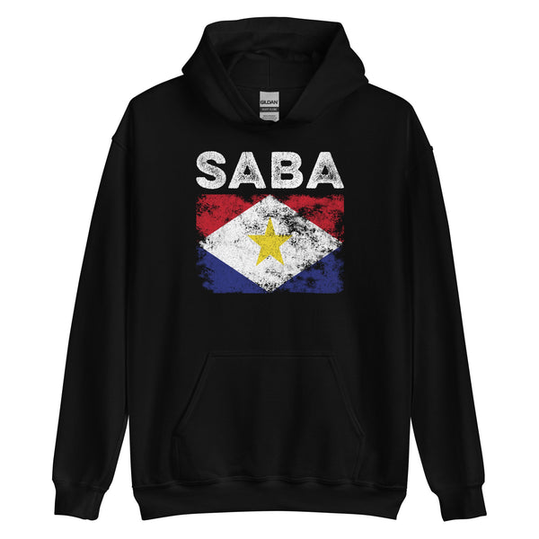 Saba Flag Distressed - Saban Flag Hoodie