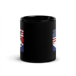 Saba USA Flag Mug