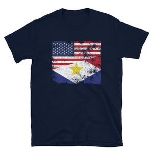 Saba USA Flag T-Shirt