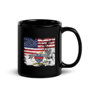 Saint Barthelemy USA Flag Mug