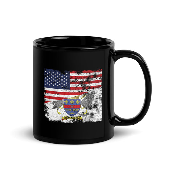 Saint Barthelemy USA Flag Mug