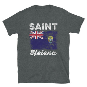 Saint Helena Flag Distressed T-Shirt