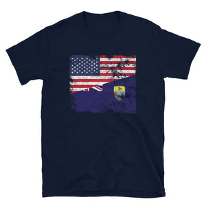 Saint Helena USA Flag T-Shirt